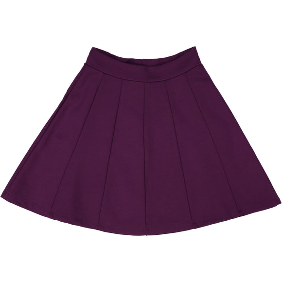 Panel Skirt - Plum - FINAL SALE
