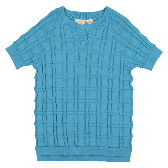 Boy's Knit Top - BLUE