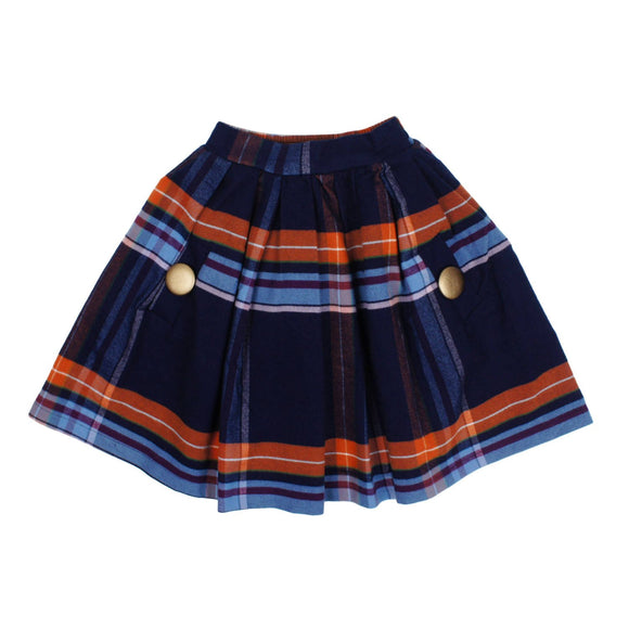Teela Girls' DEB Plaid Skirt