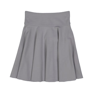 PONTE Circle Skirt - Grey - FINAL SALE