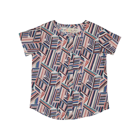 Teela Boy's Geometric Shirt
