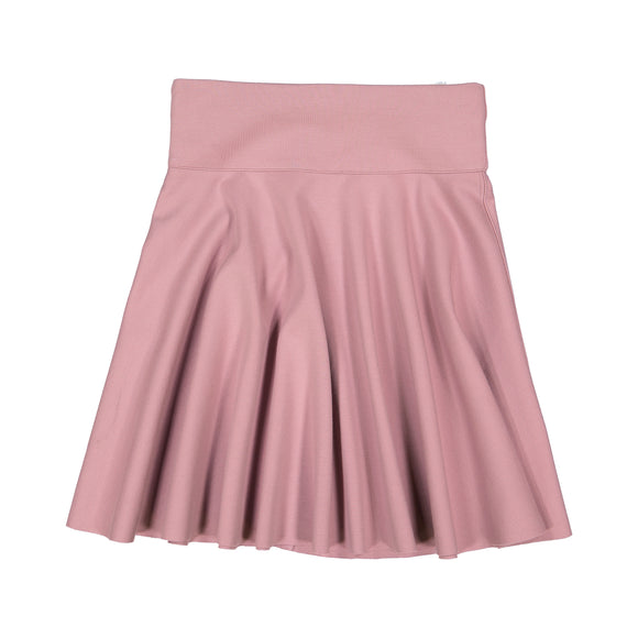 PONTE Circle Skirt - Mauve - FINAL SALE