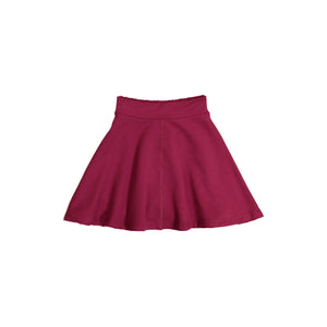 KNIT Circle Skirt - Fuchsia - FINAL SALE