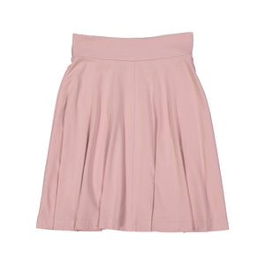 BASIC KNIT Circle Skirt - Blush - FINAL SALE