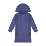 Hoodie Suspender Dress - Moonlight