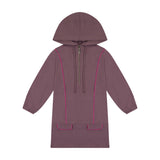 Hooded Sport Dress - Boysenberry