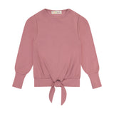 Rib Tie Top - Rose - size up