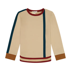 Color Block Top - SAND