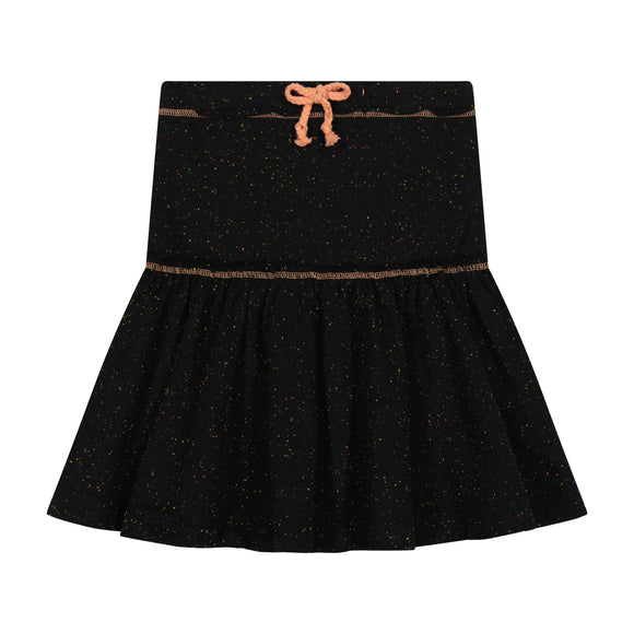 Speckled Skirt - SPECKLED BLACK
