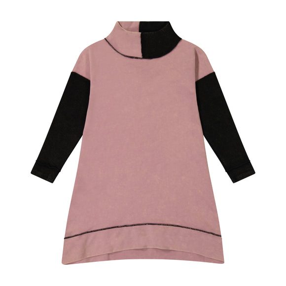 Basic Assymetric Dress - ROSE