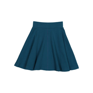 RIB skirt - Emerald - FINAL SALE