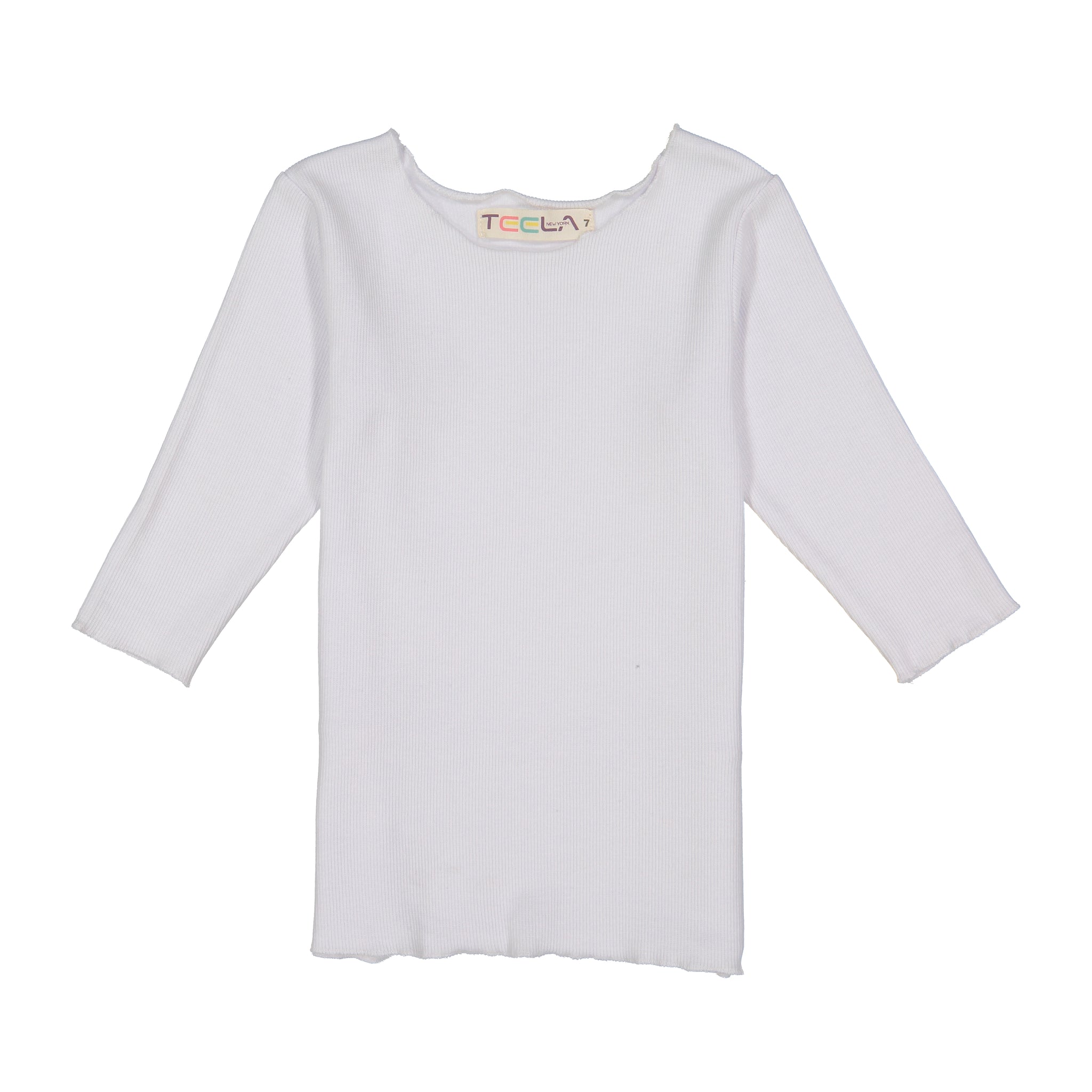 Long-sleeved T-shirt - White/New York - Ladies