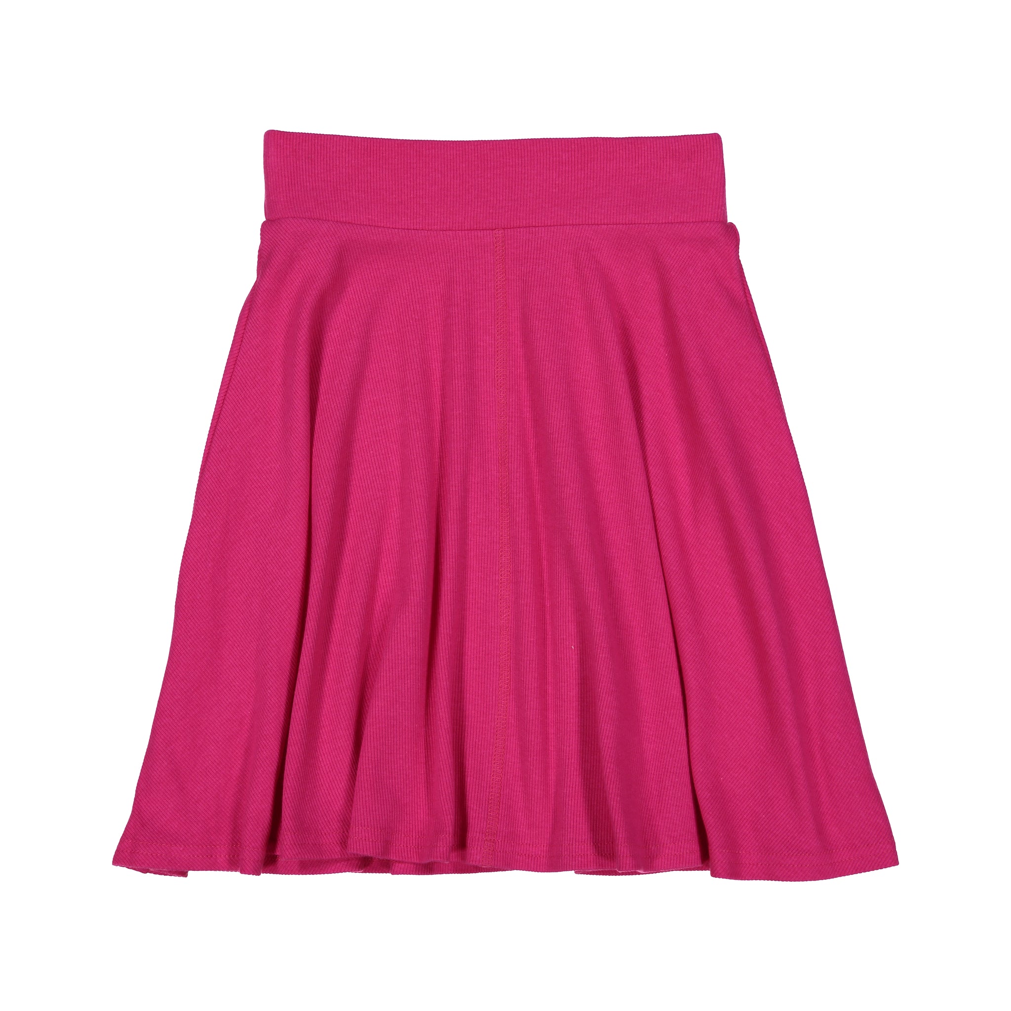 Wholesale Girls Pink Rib Skater Skirt – Tradyl