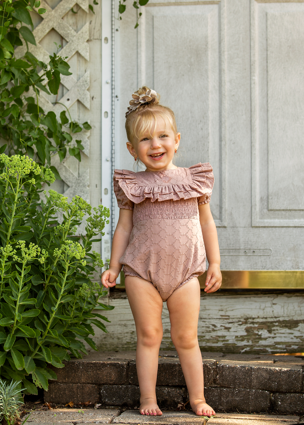 Bib romper best sale