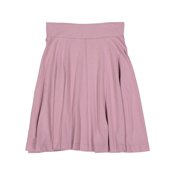 BASIC KNIT Circle Skirt - Orchid - FINAL SALE