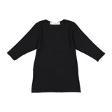 RIB girl tshirt - black