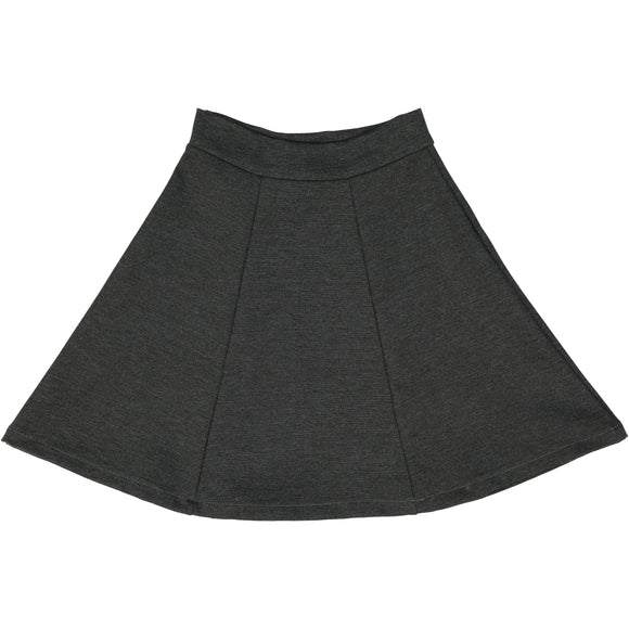 Panel Skirt - Charcoal Grey - FINAL SALE