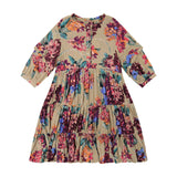 Tiered Dress - large floral