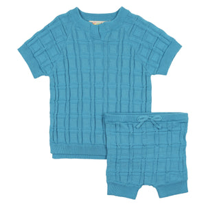 Baby Knit Set - BLUE
