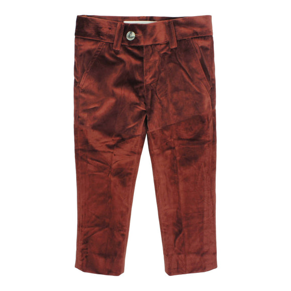 Teela Boys' REX Rust Solid Pants