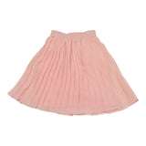 Teela Chiffon Pleat Blush Skirt - Young Timers Boutique
