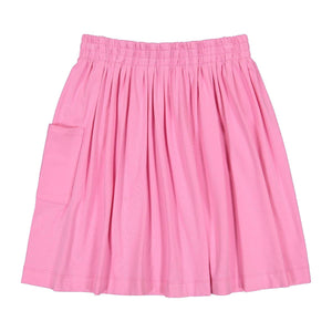 Teela Girls' 1 Pocket Pink Skirt