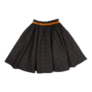Teela Girls' IVY Windowpane Skirt