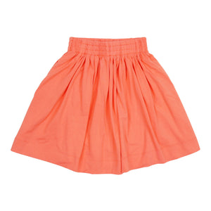 Teela Girls' Orange Summer Skirt