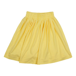Teela Girls' Pale Yellow Summer Skirt