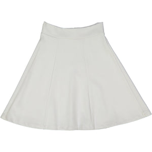 Panel Skirt - White - FINAL SALE