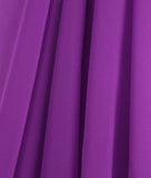 Teela Chiffon Pleat Purple Skirt - FINAL SALE